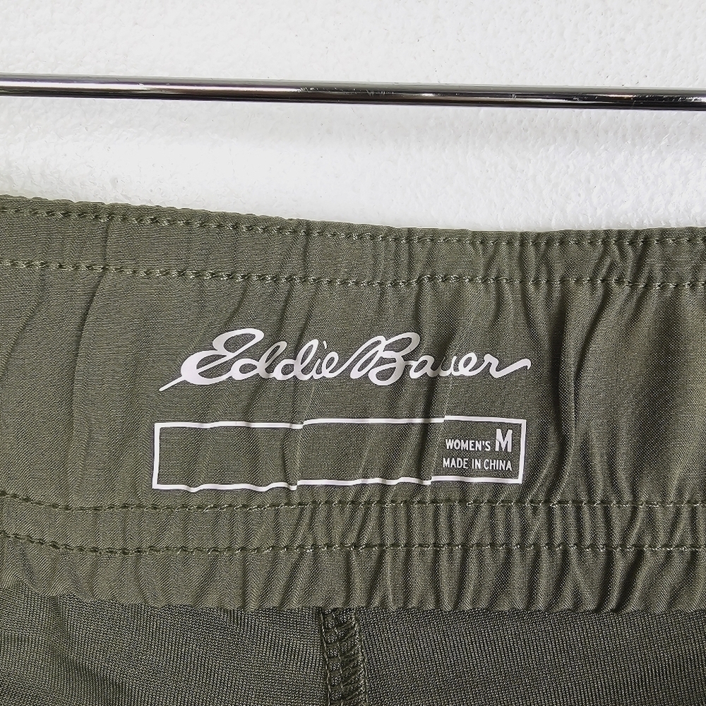 Eddie Bauer Olive Green Slightly Curvy Straight Spindrift UPF 50+ Skort NWT - Picture 3 of 8